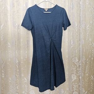 HOLDING HORSES Heather Blue Knot Dress